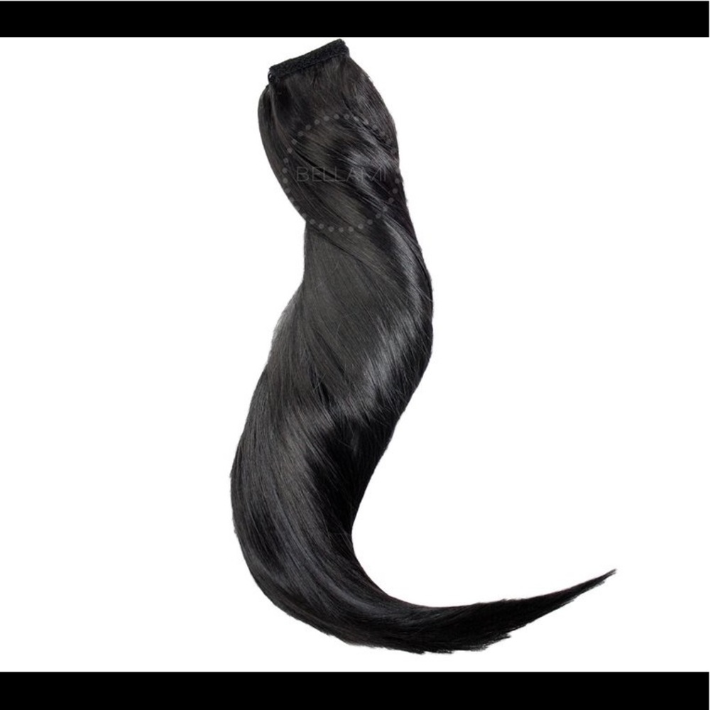 FAUX WRAP PONYTAIL OFF BLACK (1B)